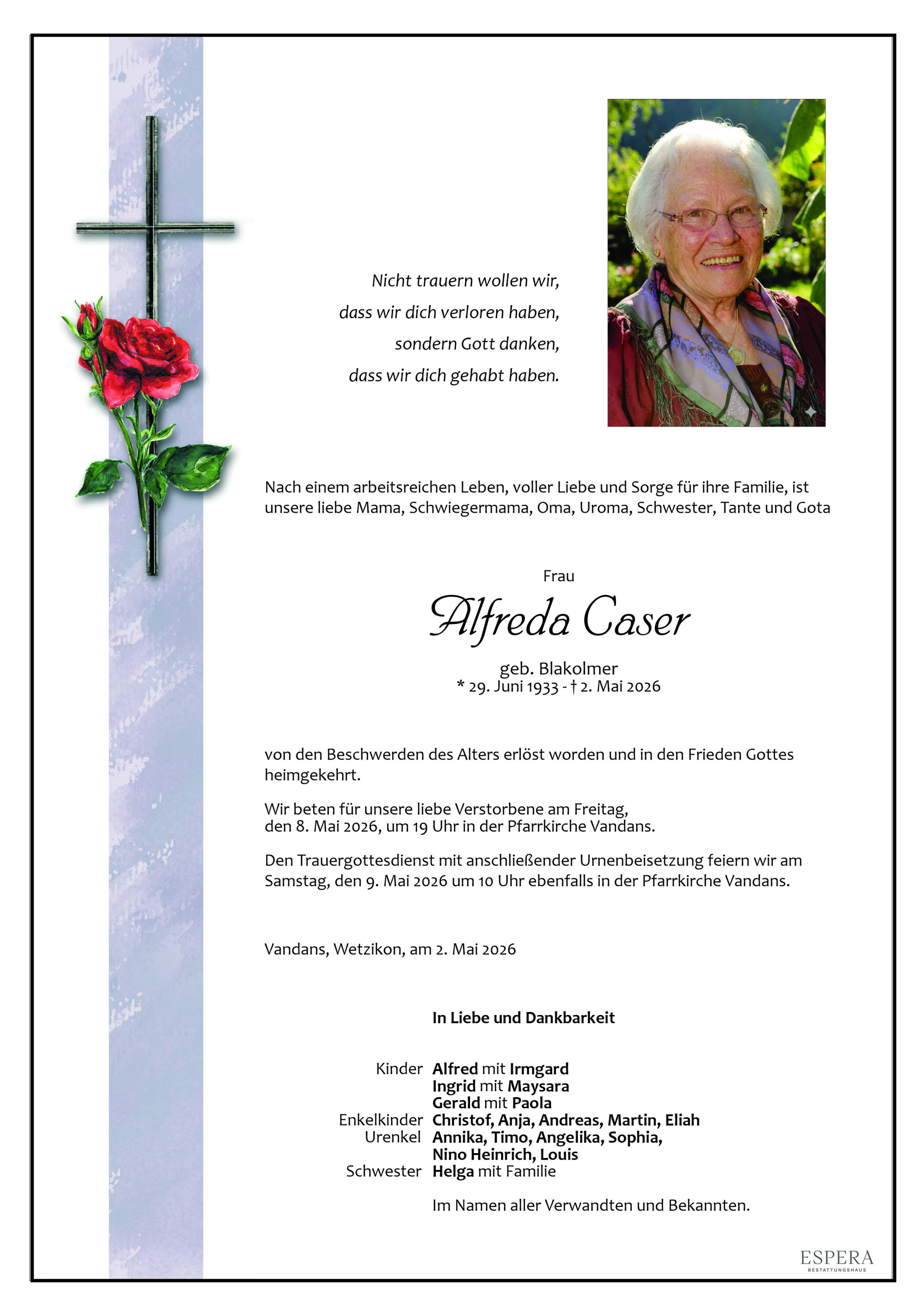 Alfreda Caser